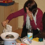 Schokobrunnen und Zuckerwatte